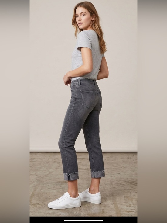 rag & bone Denim - Rag & Bone Dre Low-rise Ankle Slim Boyfriend Jean in Gray EUC